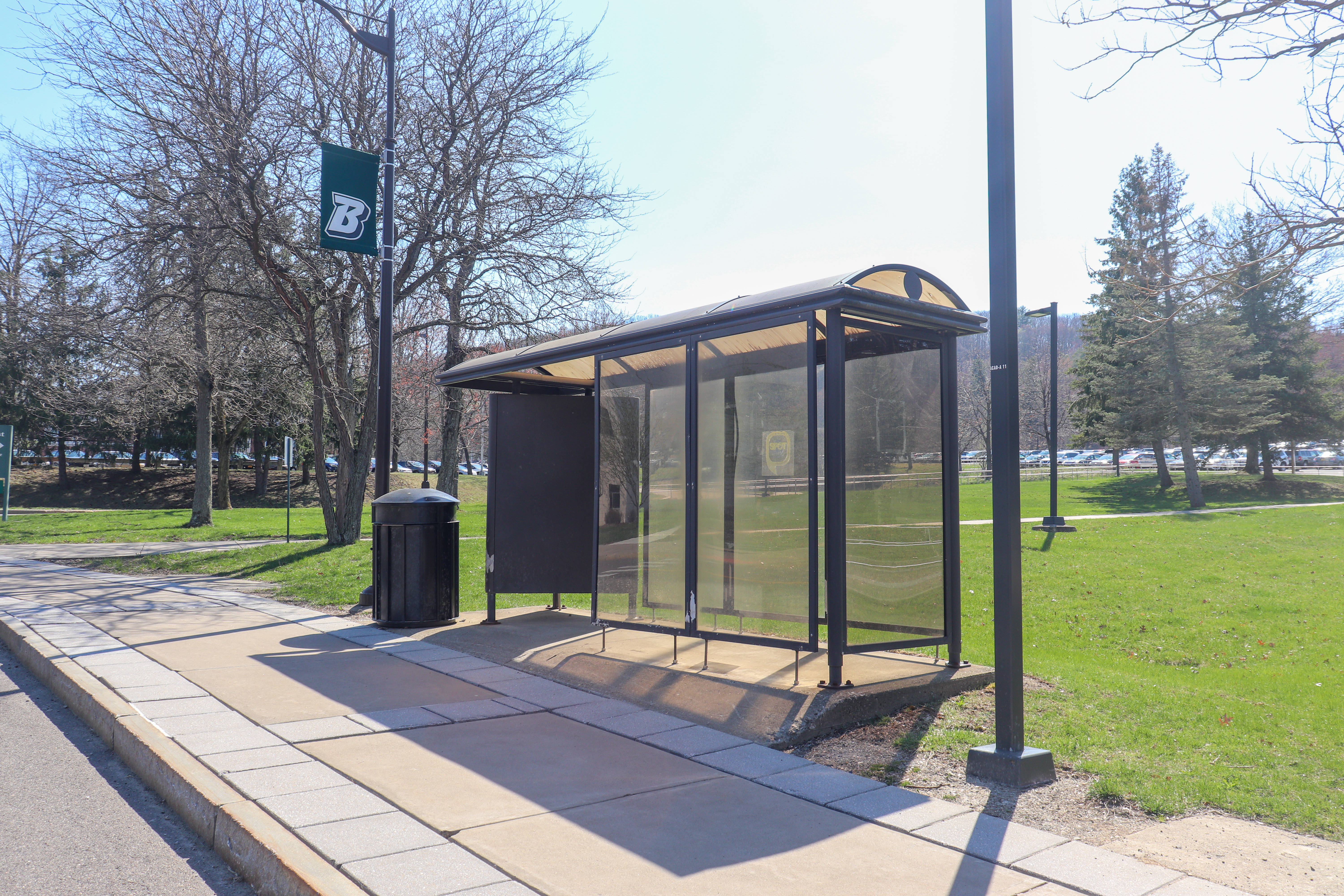 Hinman / Academic A (Bus Shelter) Bus Stop